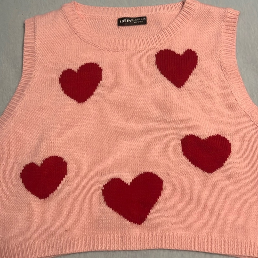 Heart sweater